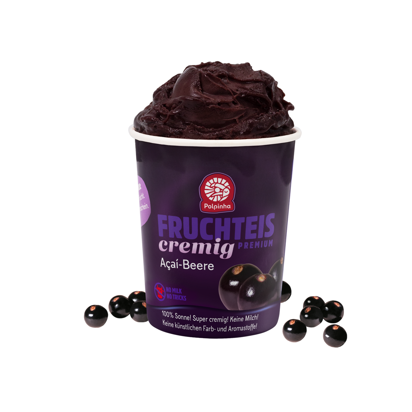 Cremiges Fruchteis Acai (500ml)