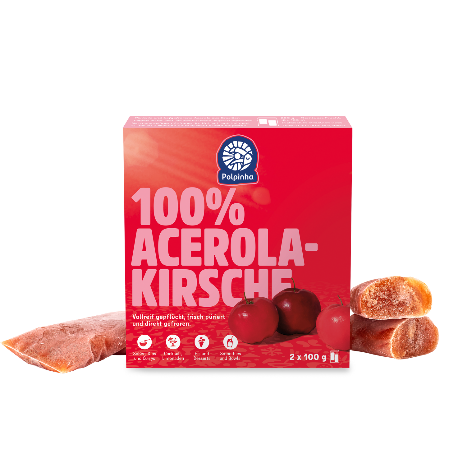 Fruchtpüree Acerola Kirsche (2x100g)