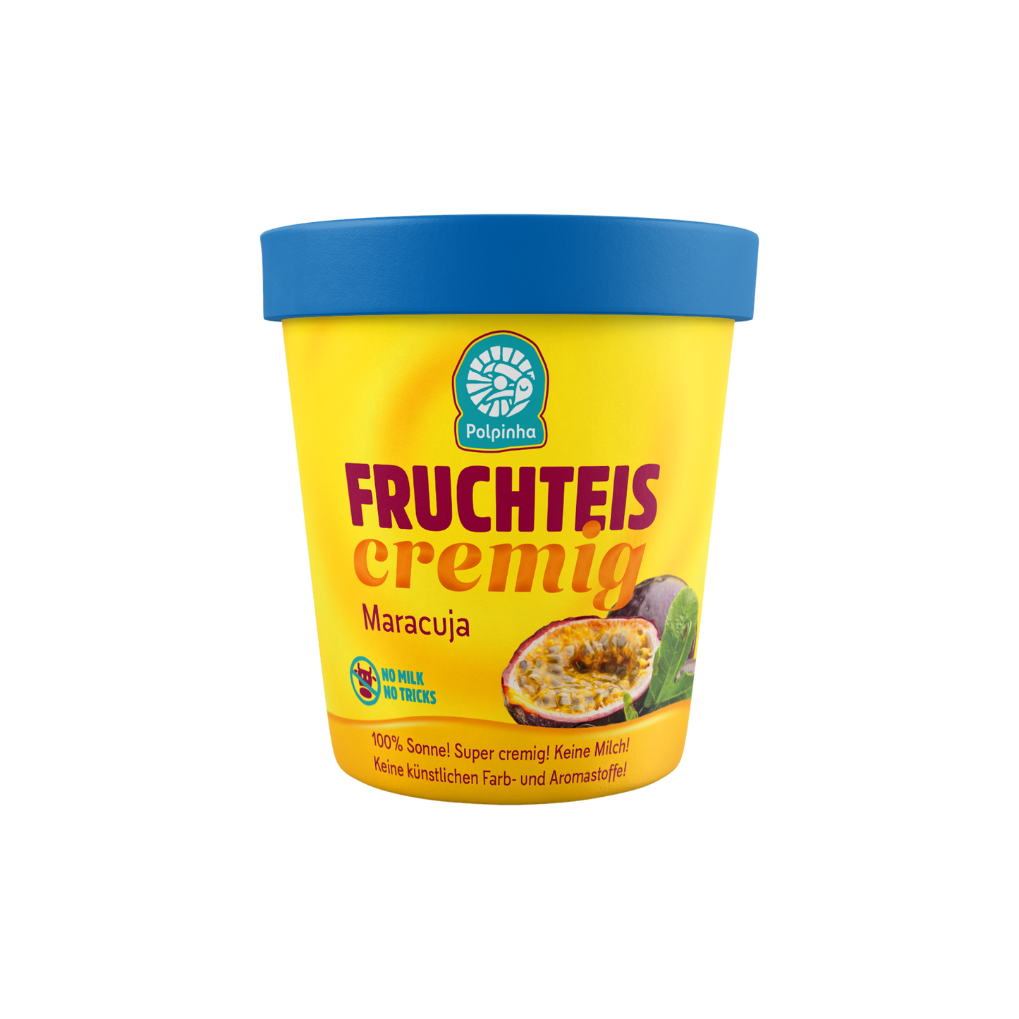 Cremiges Fruchteis Maracuja (500ml)