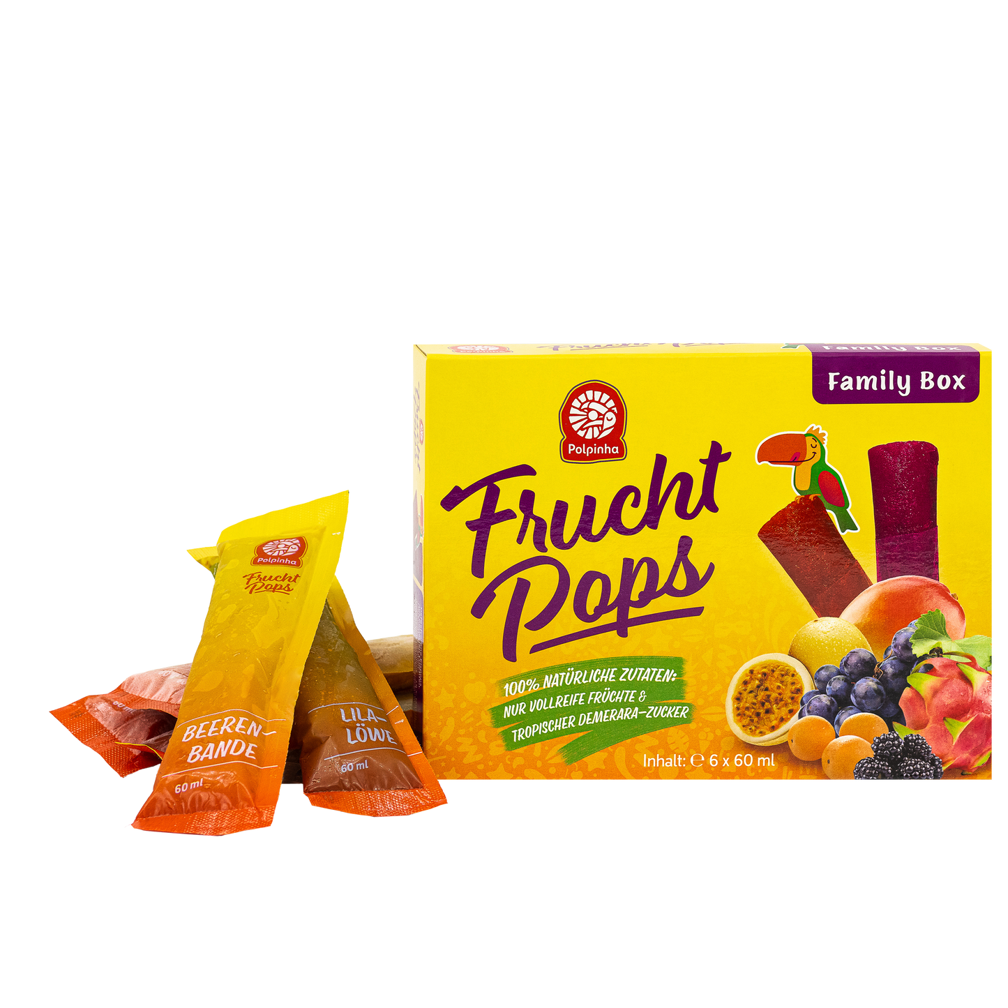 Fruchtpops Family Box (6 x 60ml)