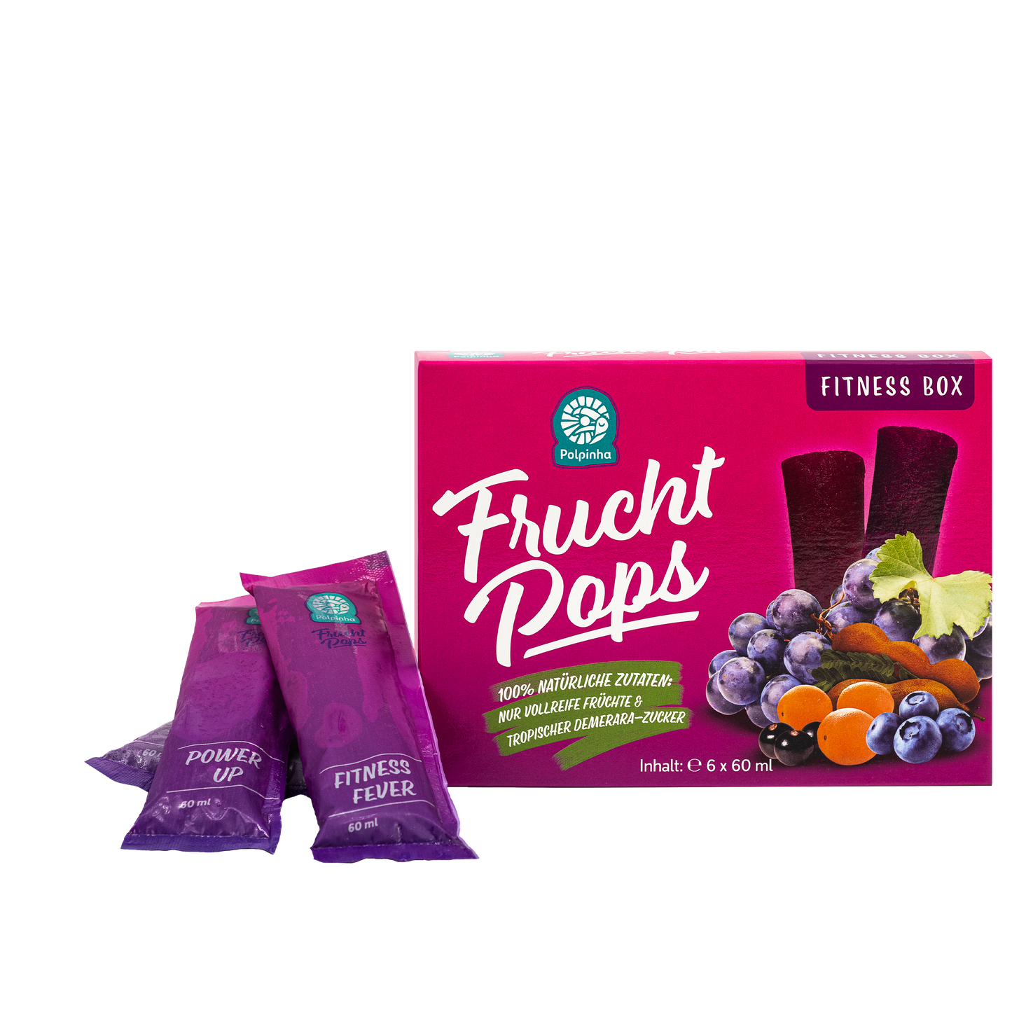 Fruchtpops Fitness Box (6 x 60ml)