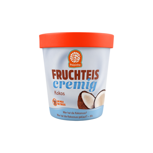 Cremiges Fruchteis Kokos (500ml)