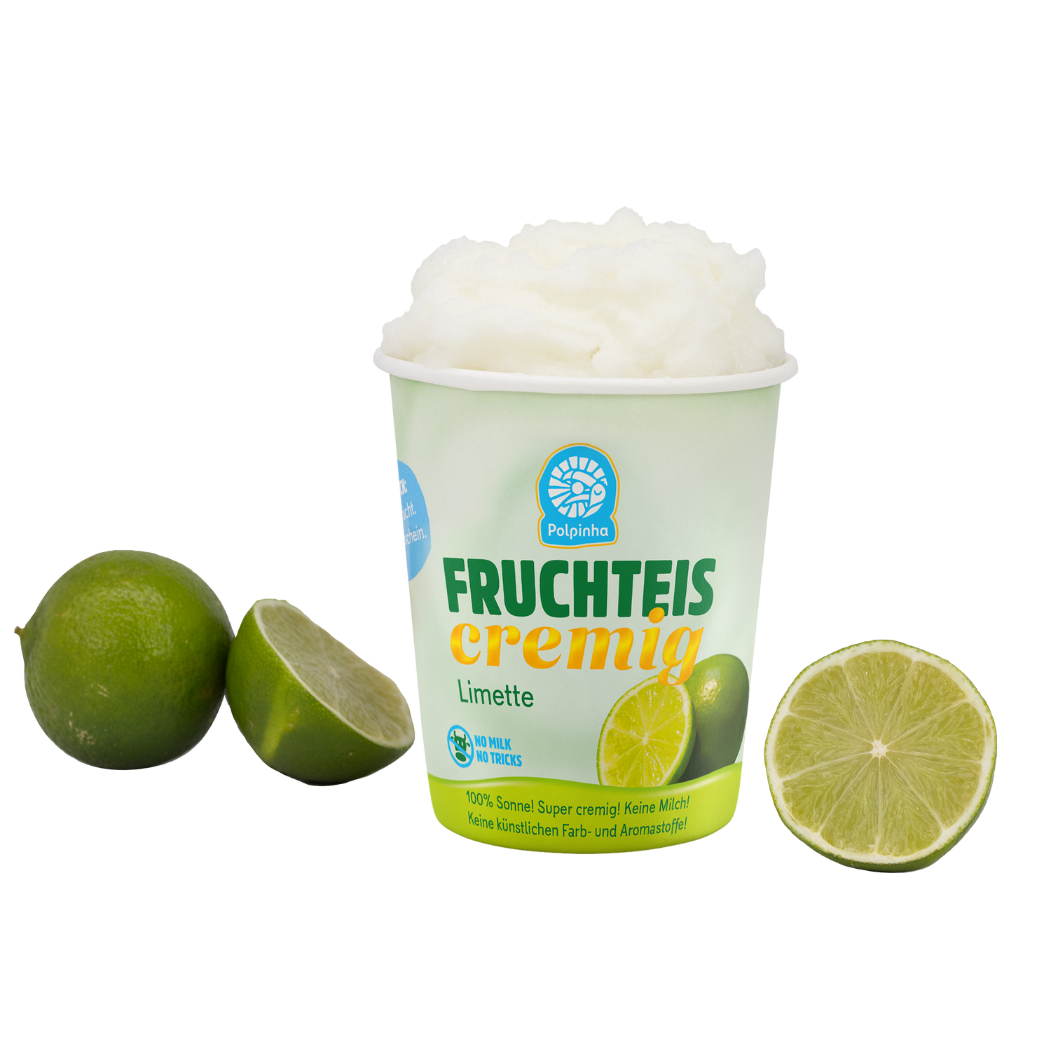 Cremiges Fruchteis Limette (500ml) – Polpinha Cremiges Fruchteis Limette (500ml) – Polpinha