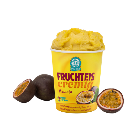 Cremiges Fruchteis Maracuja (500ml)