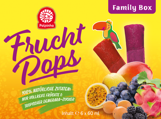 Fruchtpops Family Box (6 x 60ml)