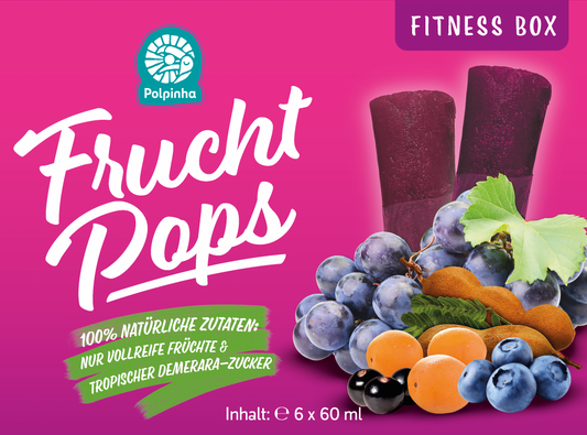 Fruchtpops Fitness Box (6 x 60ml)